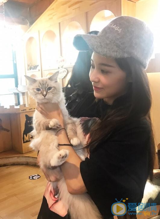 刘倩妤与宠物合照 刘倩妤高清写真_刘倩妤高清剧照