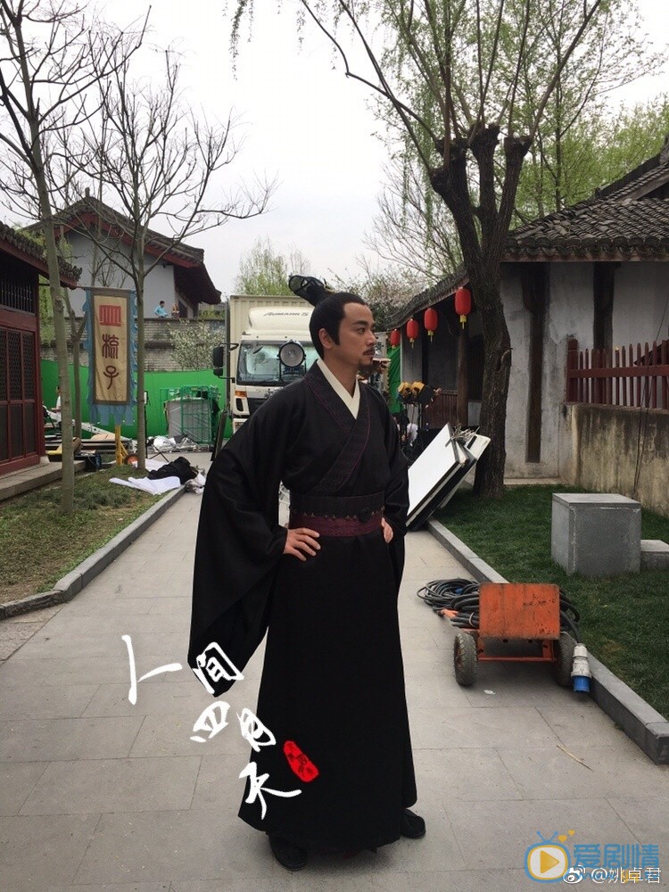 姚卓君片场照 姚卓君高清写真_姚卓君高清剧照