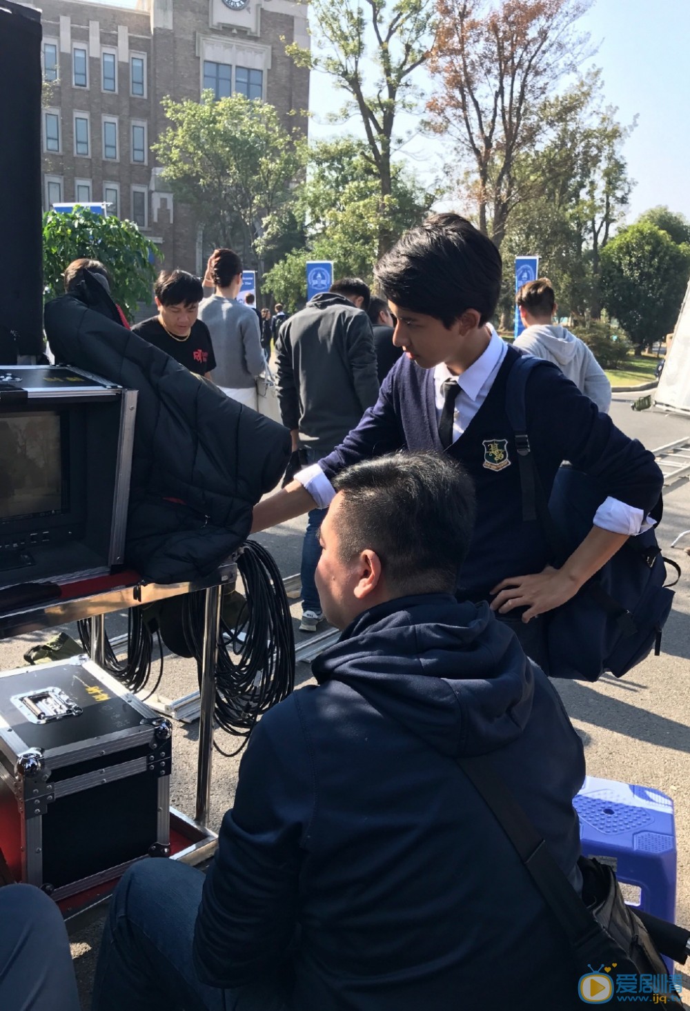 陈柯帆片场照 陈柯帆高清写真_陈柯帆高清剧照