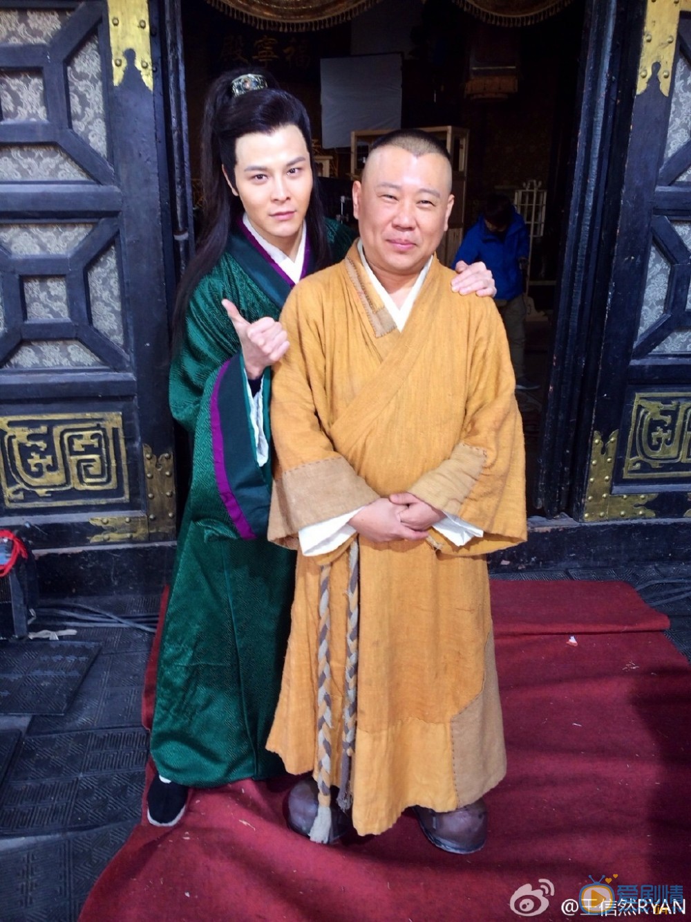 王信然片场照 王信然高清写真_王信然高清剧照