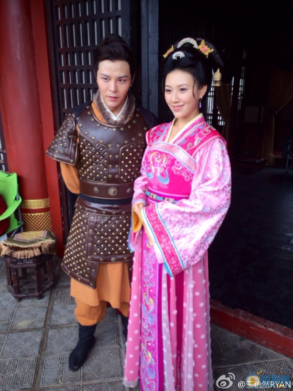 王信然片场照 王信然高清写真_王信然高清剧照