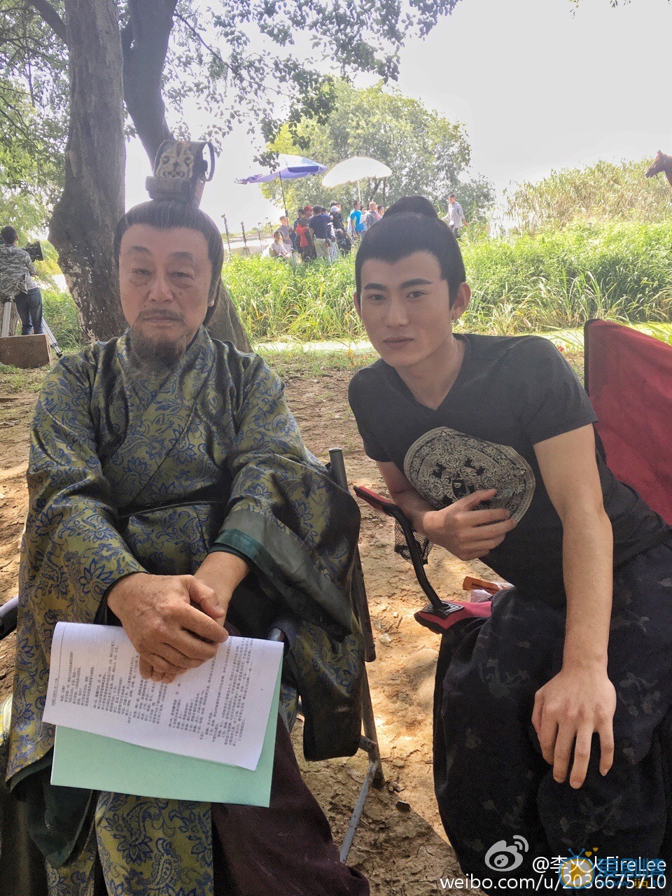 李火火片场照 李火火高清写真_李火火高清剧照
