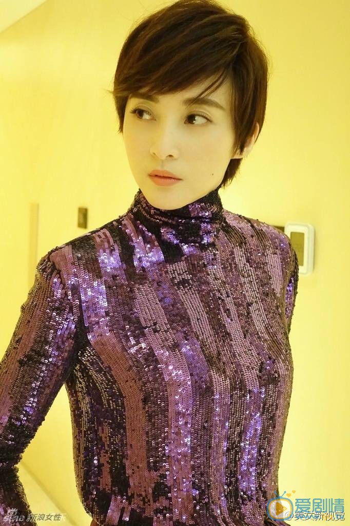 蒋勤勤短发写真 蒋勤勤短发写真