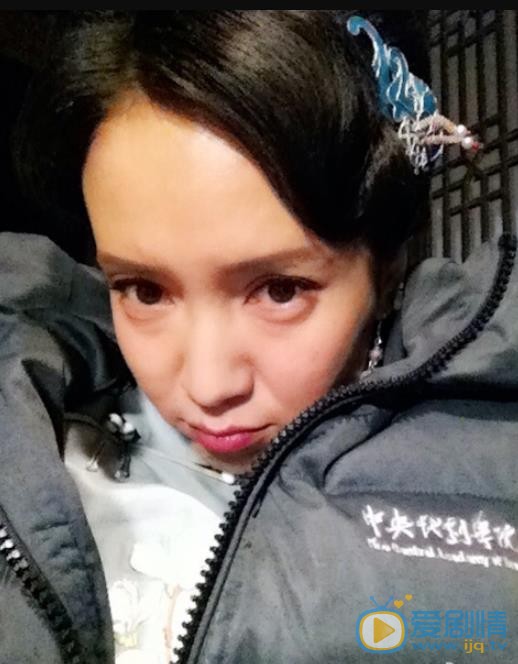 胡小庭片场照 胡小庭高清写真_胡小庭高清剧照