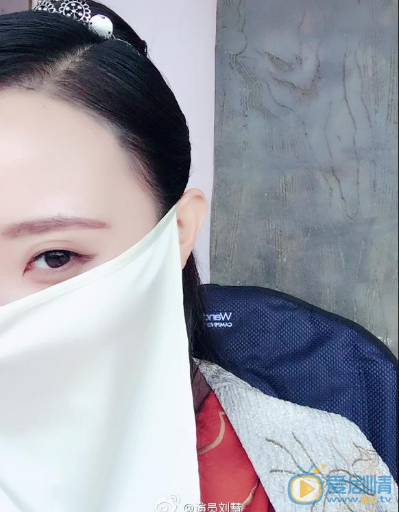 刘慧片场照 刘慧片场照