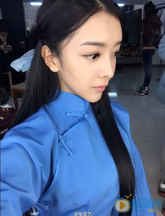 张蓝艺片场照 张蓝艺高清写真_张蓝艺高清剧照