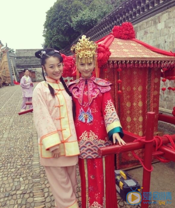 陈雅丽片场照