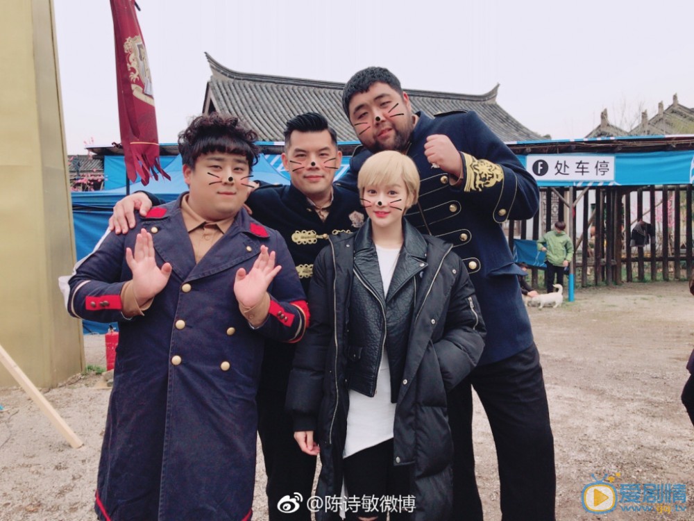 陈诗敏片场照写真 陈诗敏高清写真_陈诗敏高清剧照