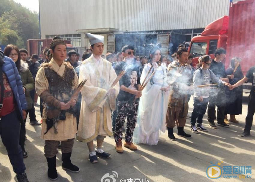 李豪片场照 李豪高清写真_李豪高清剧照
