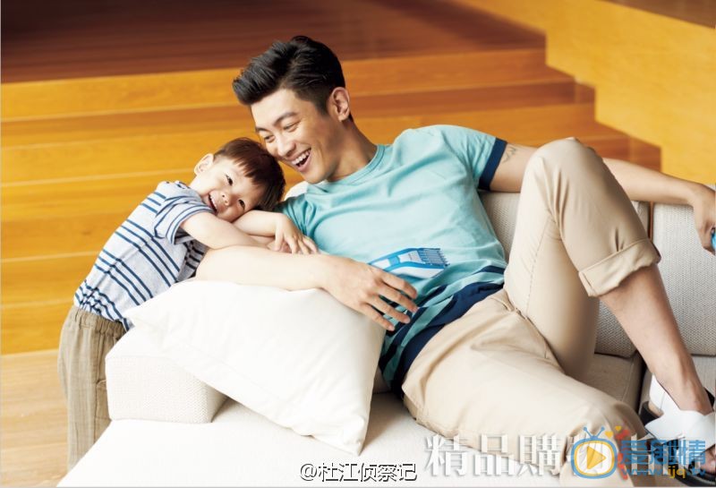 杜江和儿子嗯哼合照 杜江高清写真_杜江高清剧照
