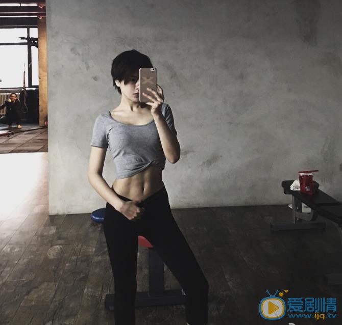 文静健身照 文静高清写真_文静高清剧照
