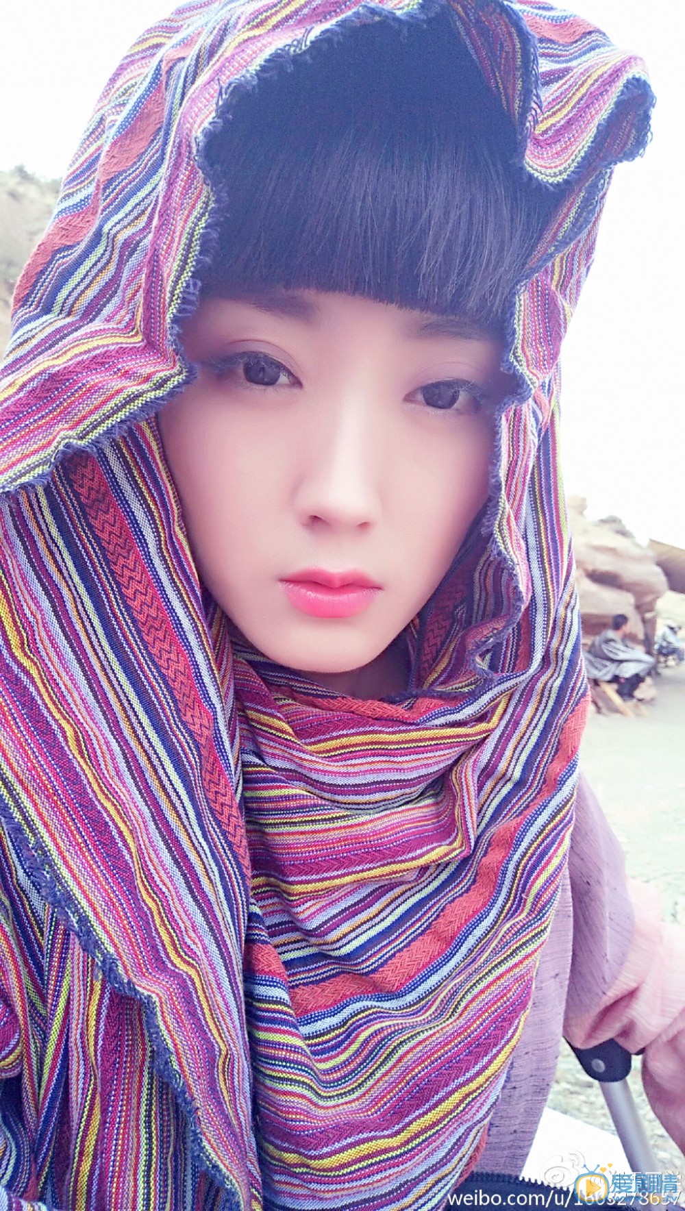 郑雪片场照写真 郑雪高清写真_郑雪高清剧照