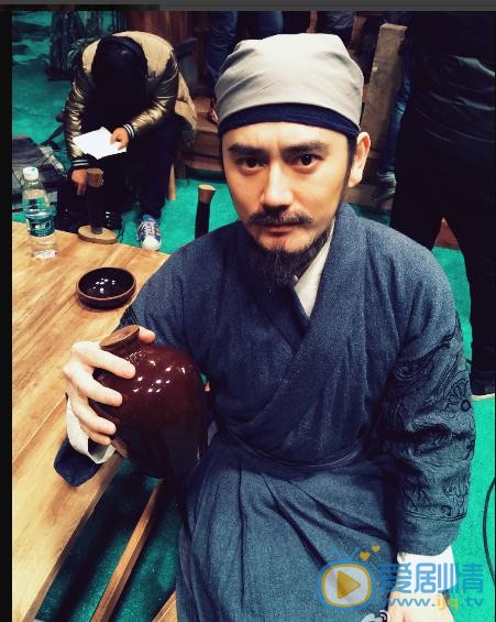钱枫片场照写真 钱枫片场照写真