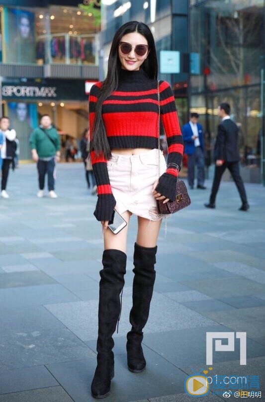 王明明街拍照写真 王明明高清写真_王明明高清剧照