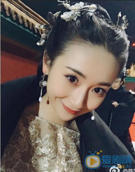 陈梦希片场照写真 陈梦希片场照写真