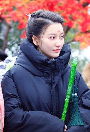 金尤美片场照写真 金尤美片场照写真