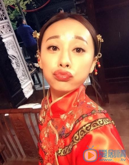 唐小然片场照 唐小然高清写真_唐小然高清剧照