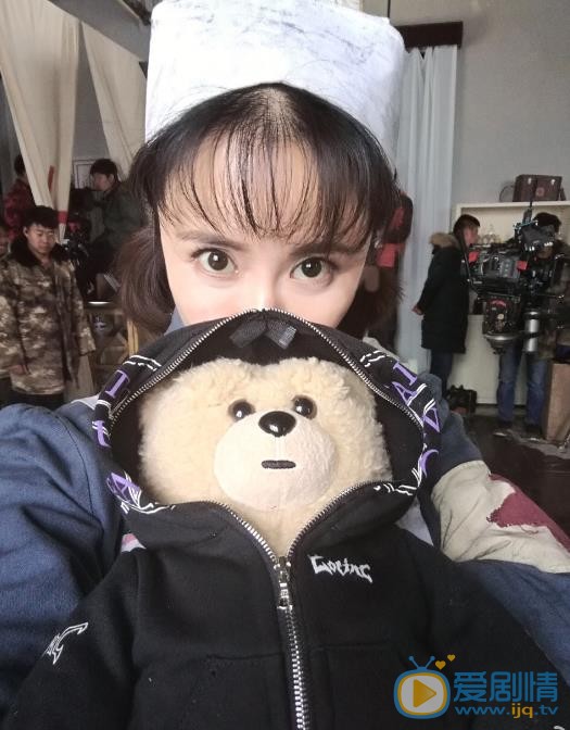 杨若兮片场照 杨若兮高清写真_杨若兮高清剧照
