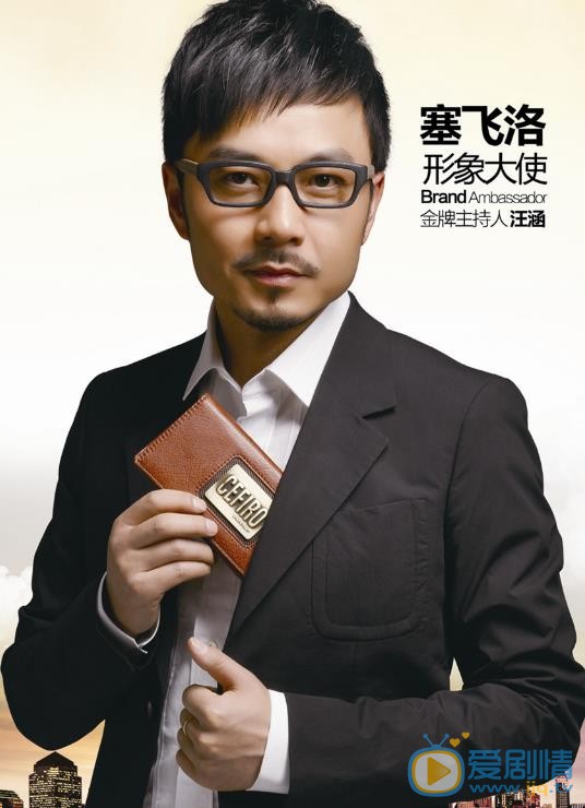 汪涵广告代言照 汪涵广告代言照
