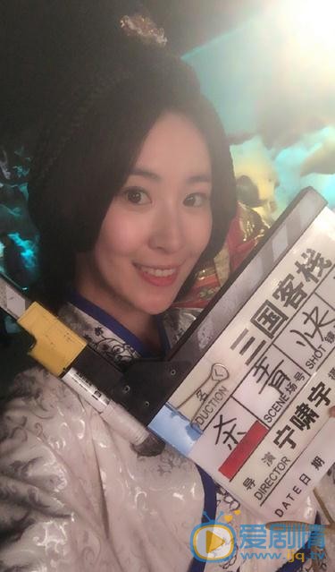 蔡玉洁片场照 蔡玉洁高清写真_蔡玉洁高清剧照