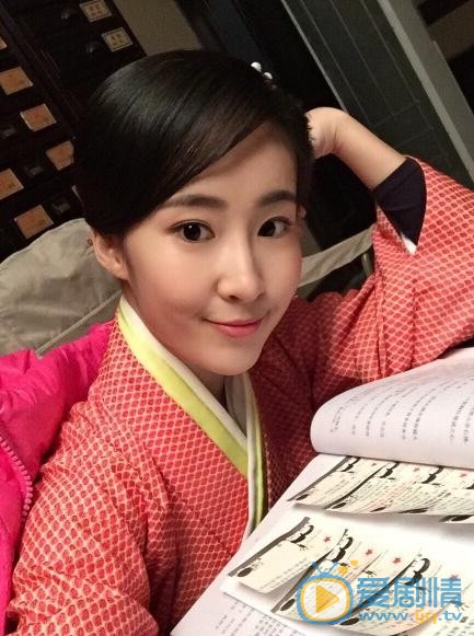 蔡玉洁片场照 蔡玉洁高清写真_蔡玉洁高清剧照