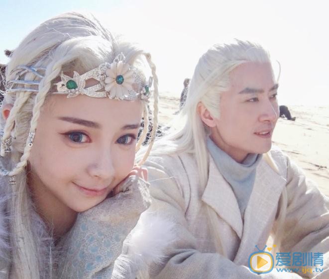 王畅唱片场照 王畅唱高清写真_王畅唱高清剧照