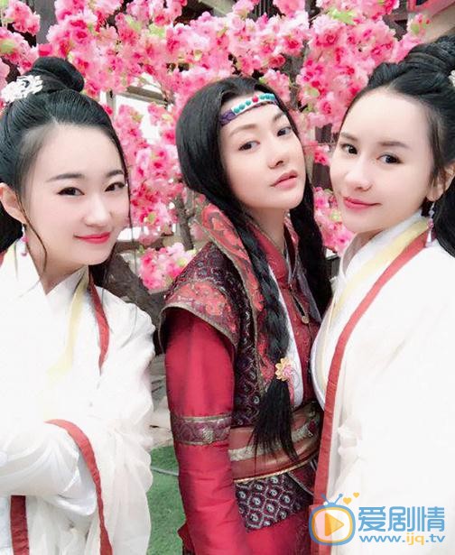 陈美霖片场照 陈美霖高清写真_陈美霖高清剧照