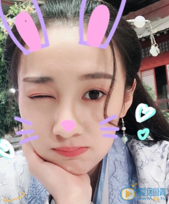 魏宸靓片场照 魏宸靓高清写真_魏宸靓高清剧照