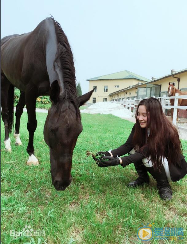 孙嘉璐骑马照 孙嘉璐高清写真_孙嘉璐高清剧照