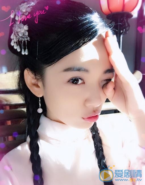 张倩如片场照 张倩如高清写真_张倩如高清剧照