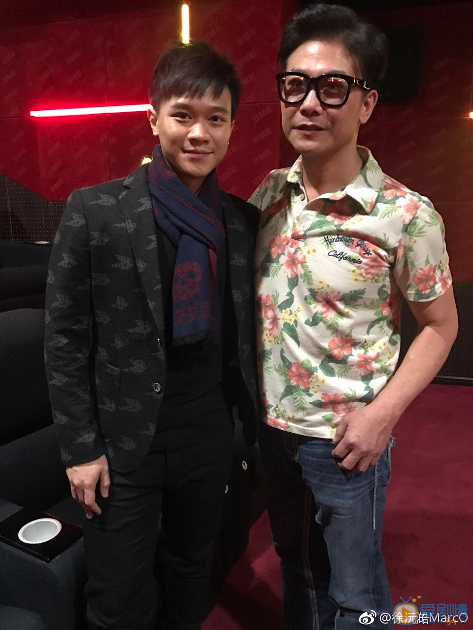 徐沅澔与人合照 徐沅澔与人合照