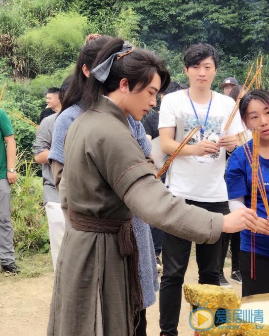 郑棠元片场照 郑棠元高清写真_郑棠元高清剧照