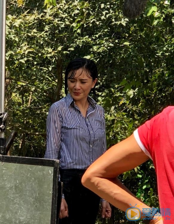 张文慈片场照 张文慈片场照