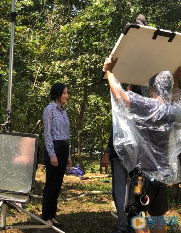 张文慈片场照 张文慈片场照