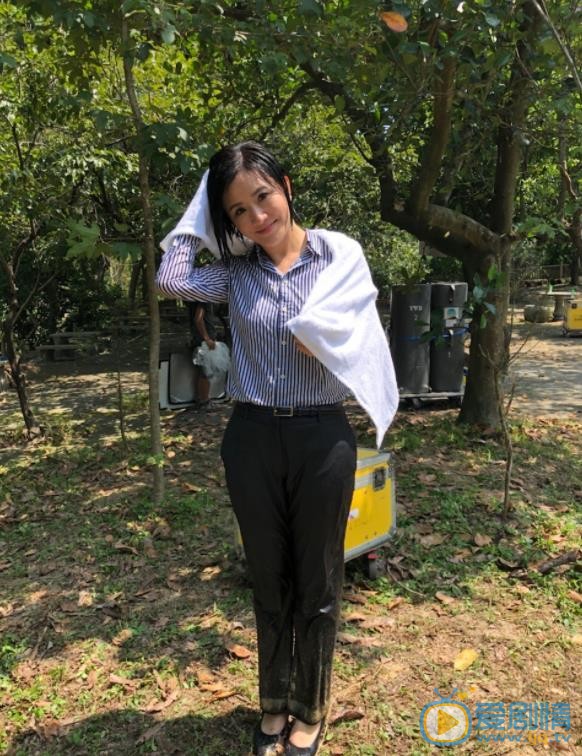 张文慈片场照 张文慈片场照