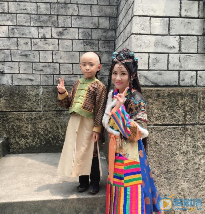 张文慈片场照 张文慈片场照