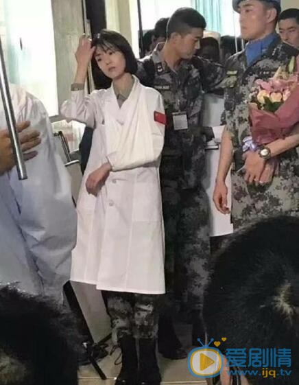 蓝盔特战队佟向真剧照 佟向真蓝盔特战队剧照