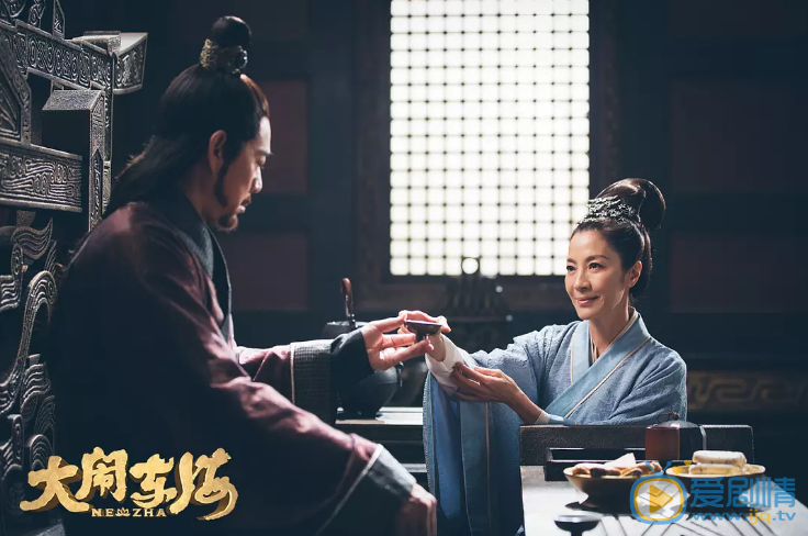 大闹东海李靖剧照 李靖大闹东海剧照