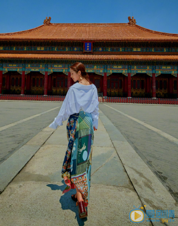 江一燕旅拍游玩照 江一燕高清写真_江一燕高清剧照