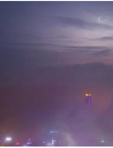 网友拍到雷击广州塔全过程，广州塔官方微博回应这是“接闪”