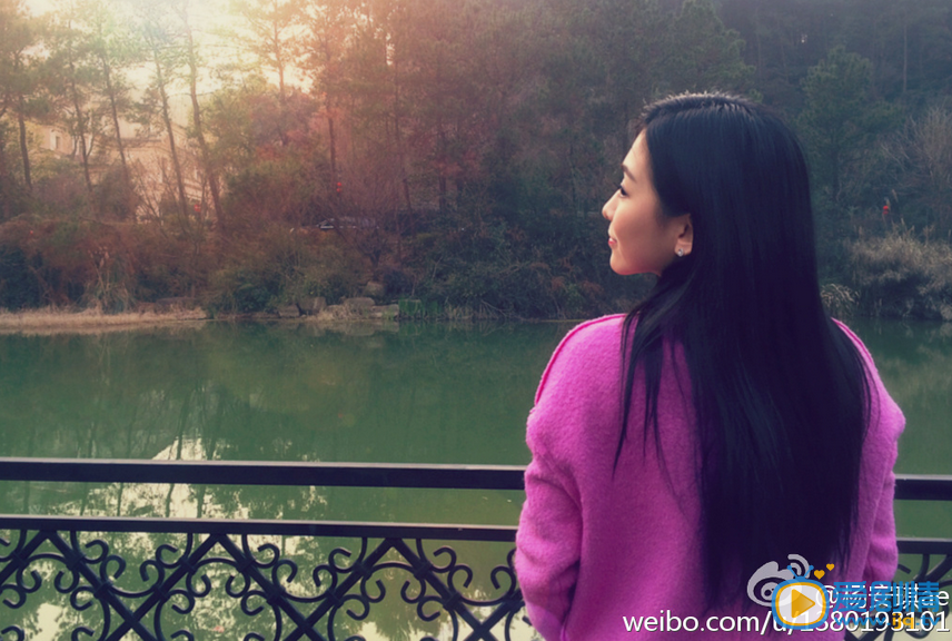 杨安琪生活照 素颜照