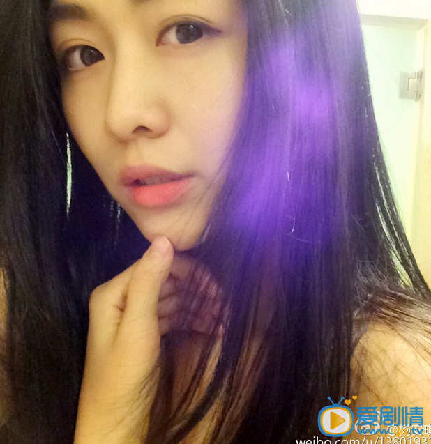 杨安琪生活照 素颜照