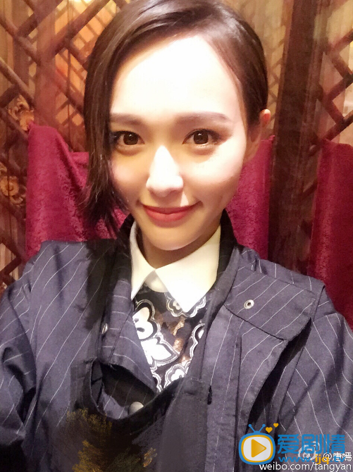 唐嫣素颜照 素颜照