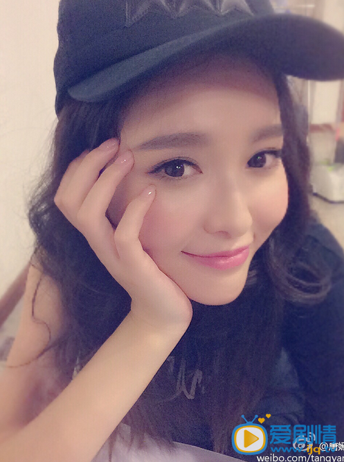 唐嫣素颜照 素颜照