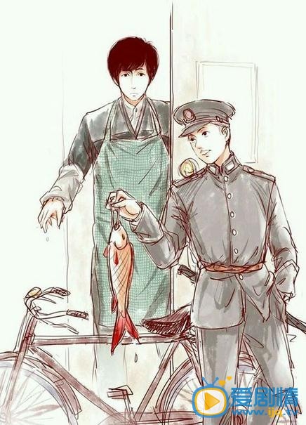 张鲁一红色漫画照 张鲁一红色漫画照