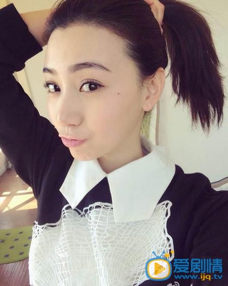 高艺涵嘟嘴卖萌照 嘟嘴卖萌照