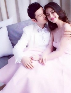 黄晓明baby婚礼似童话 婚礼细节曝光 林志玲抢到捧花大呼太激动了