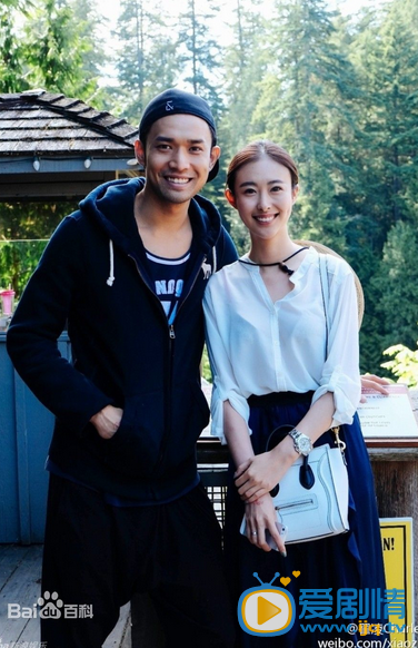翟凌和老公合影 翟凌高清写真_翟凌高清剧照