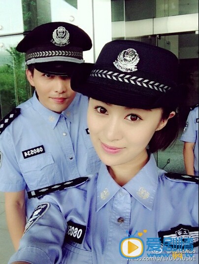 马小茜警服照 马小茜警服照