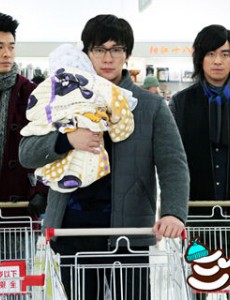 三个奶爸热播 李晨难逃“晨妈妈”一角